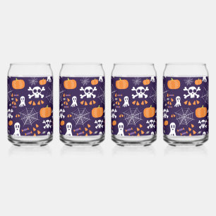 Verre Canette Motif amusant d'Halloween