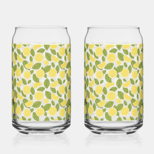 Verre Canette Motif citron