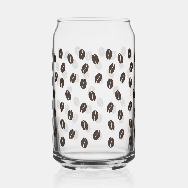 Verre Canette Motif de café (Verso)