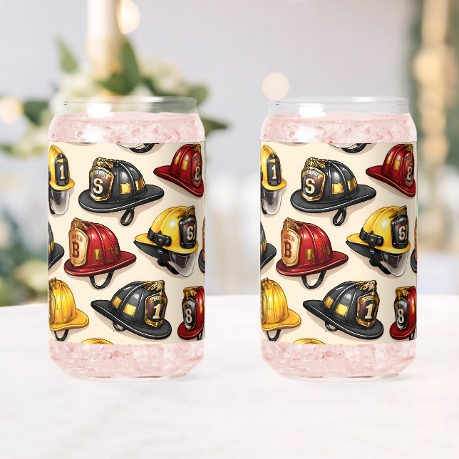 Verre Canette Motif de casque de chasseur (Insitu (Mariage))