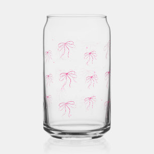 Verre Canette motif de noeuds