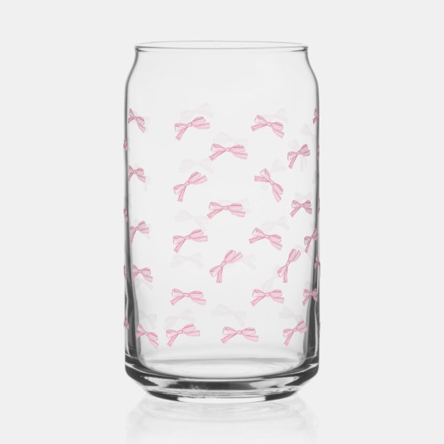 Verre Canette motif de nœuds (Recto)