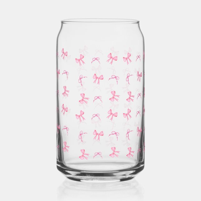 Verre Canette motif de nœuds (Recto)