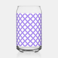 Motif diamant à carreaux blanc violet