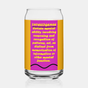 Verre Canette Mots message sur l'esprit la tête les sentiments
