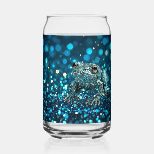 Verre Canette Mystique de la grenouille de Bleu Dimentée sur le 