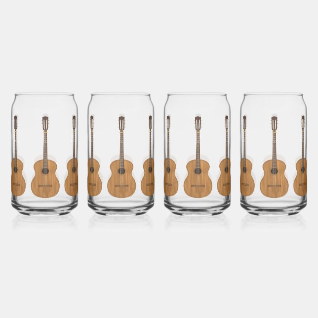 Verre Canette Nashville Country Music Guitare acoustique (Recto)