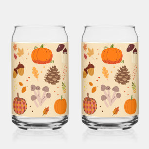 Verre Canette Nature d'automne