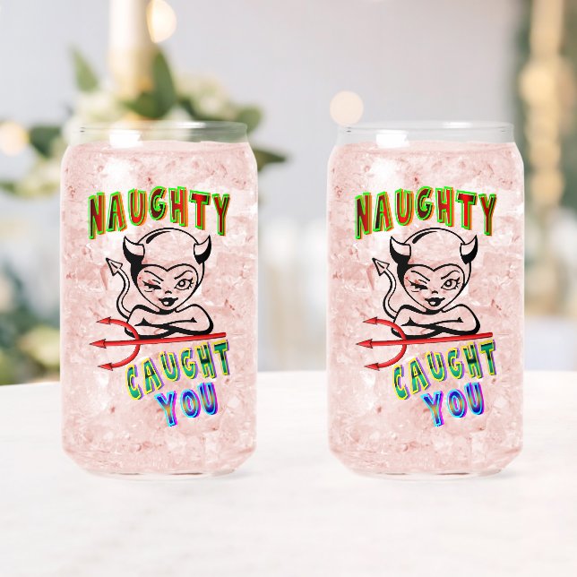 Verre Canette Naughty T'A Pris (Insitu (Mariage))