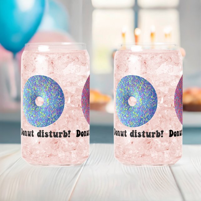Verre Canette Ne déranger pas (Insitu (Baby Shower))