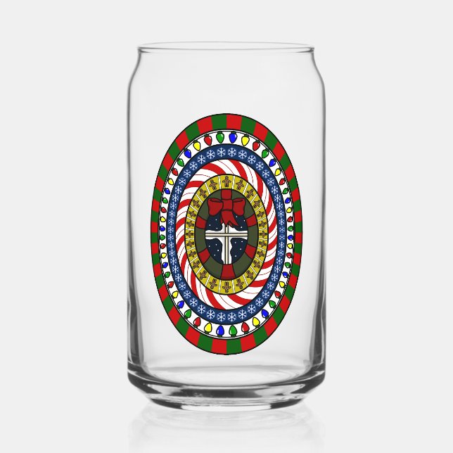 Verre Canette Noël joyeux (Recto)