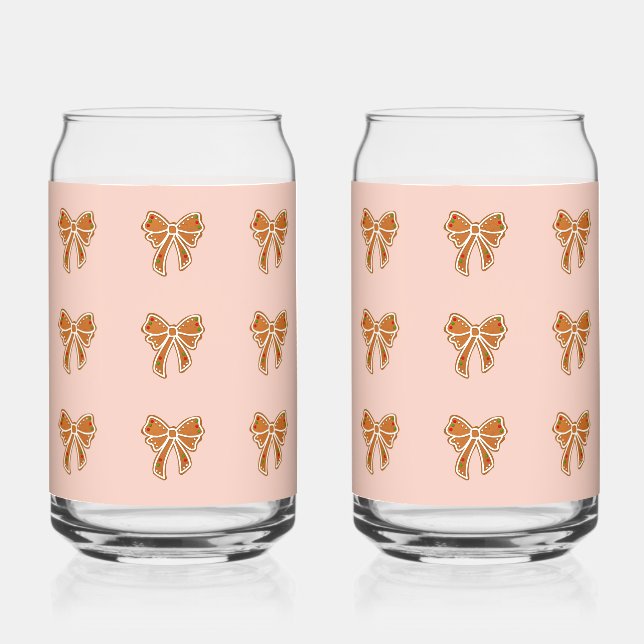 Verre Canette Noël moderne (Recto)