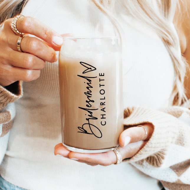 Verre Canette Nom de la servante d'accueil personnalisée Cadeau  (Créateur téléchargé)
