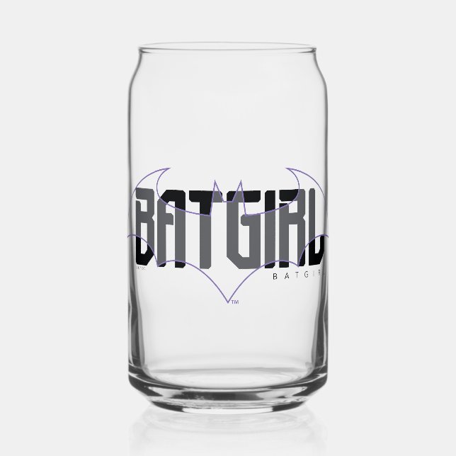 Verre Canette Nom Hi-Tech de Batgirl Graphique (Recto)