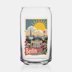 Verre Canette Nom personnalisé Berlin, Allemagne