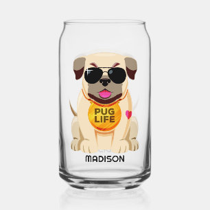 Verre Canette Nom personnalisé carlin Life