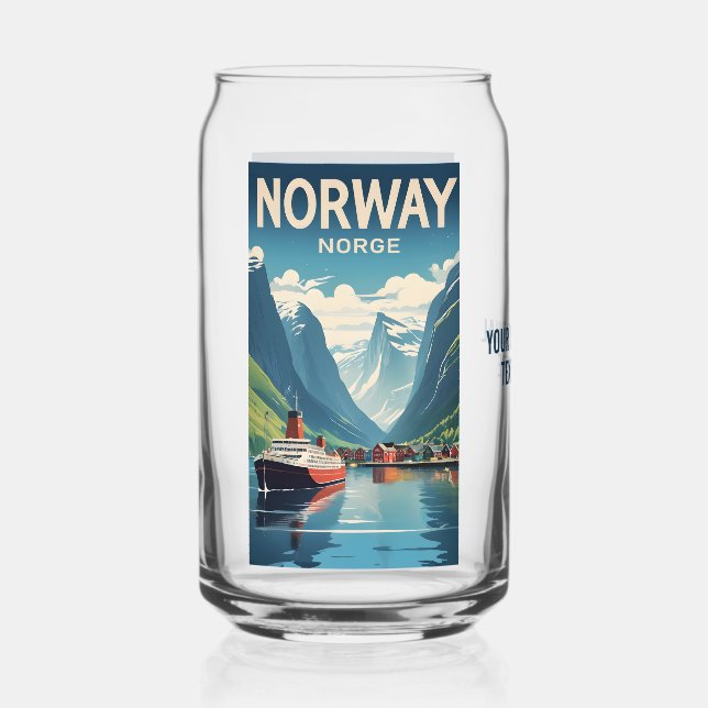 Verre Canette Norvège (Recto)