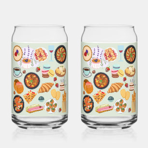 Verre Canette Nourriture française