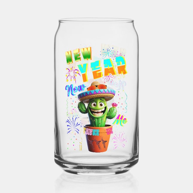 Verre Canette Nouvel An (Recto)