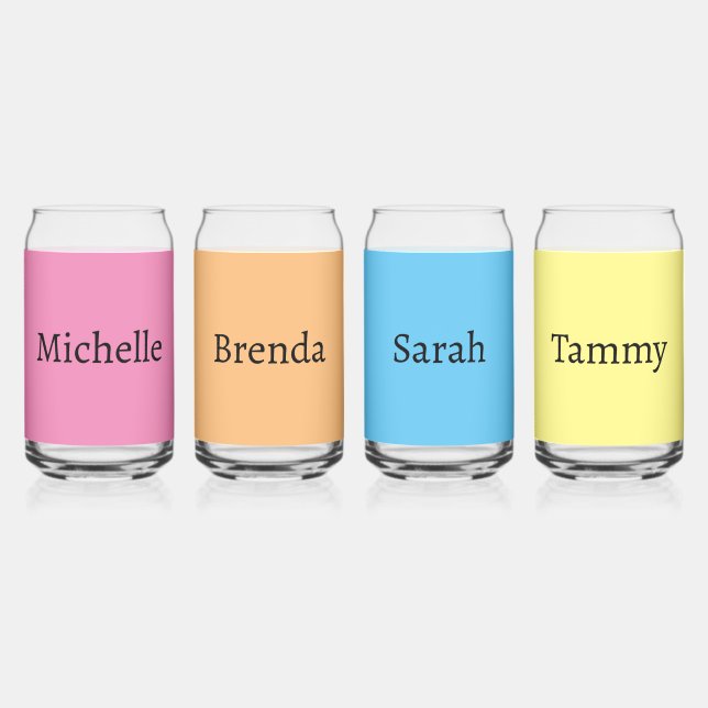 Verre Canette Nuit des filles des années 1990 (Gauche)