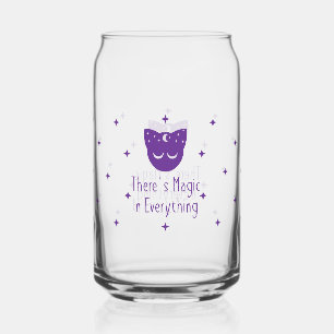 Verre Canette Occult Blakc Chat Gothique Drinkware