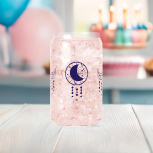 Verre Canette Occult Moon Dream Catcher Drinkware Can Glass