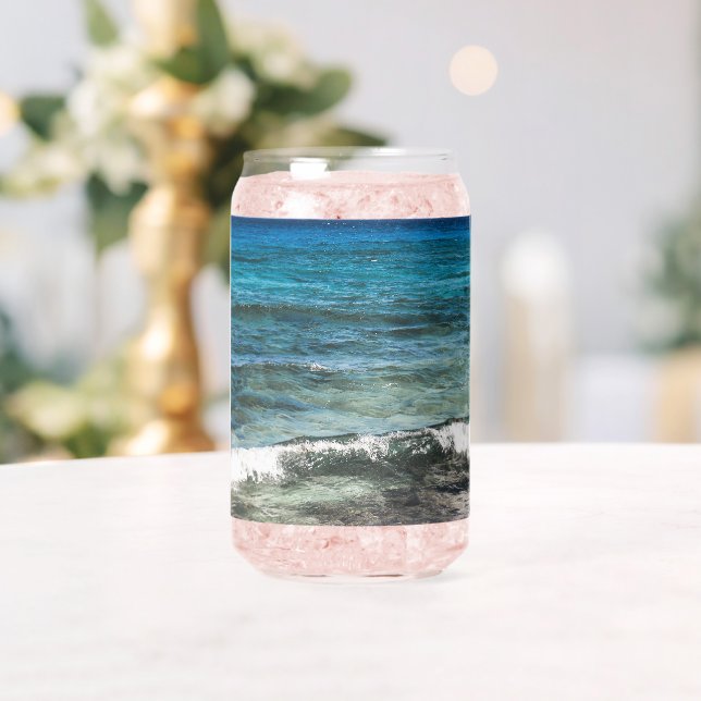 Verre Canette Océan Azur (Insitu (Mariage))