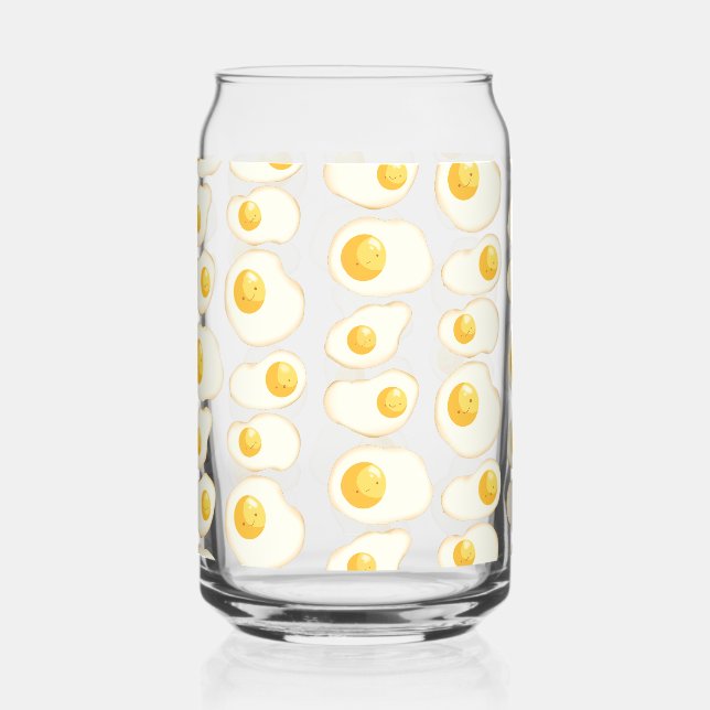 Verre Canette OEufs au plat (Recto)