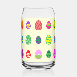 Verre Canette Oeufs de Pâques