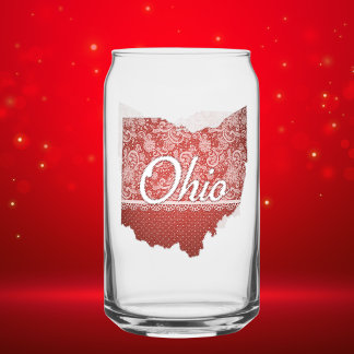Verre Canette Ohio Souvenir cadeau pour elle