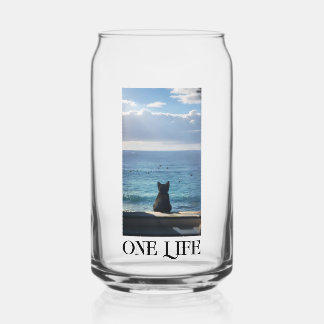 Verre Canette One Life Cat 