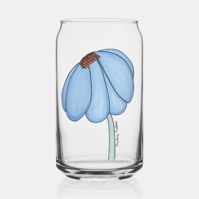 Verre Canette Orange Flower Notebook (Recto)