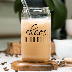Verre Canette Organisateur de chaos Cadeau drôle pour maman ense