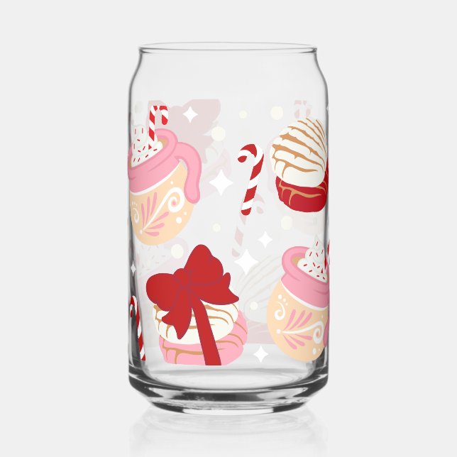 Verre Canette Pan Dulce Cafecito Noël mexicain (Recto)