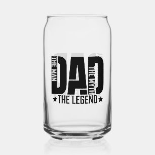 Verre Canette Papa Homme de légende