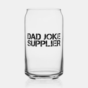 Verre Canette Papa Joke Fournisseur Funny Fête du Père