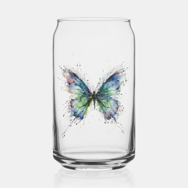 Verre Canette Papillon (Recto)