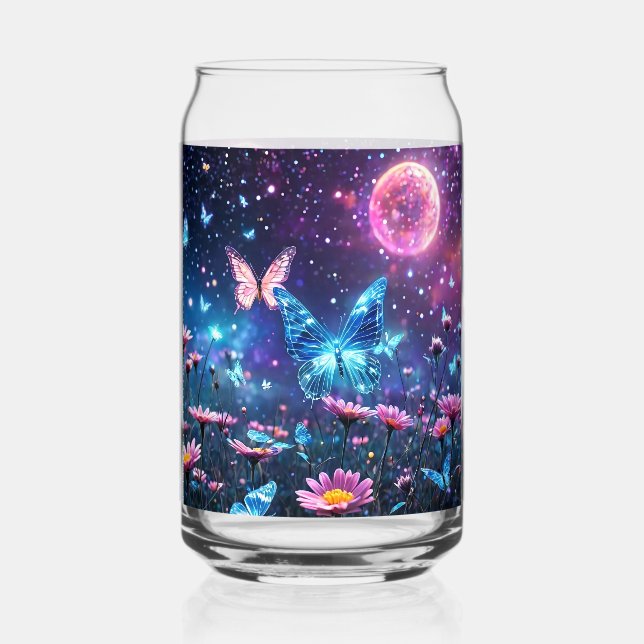 Verre Canette Paradis papillon (Recto)