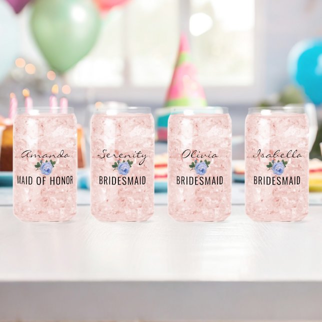 Verre Canette Parties scintillant d'or de l'équipe nuptiale Geo  (Insitu (Anniversaire))