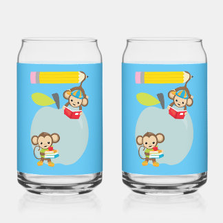 Verre Canette Pas mon cirque, pas mon singe 