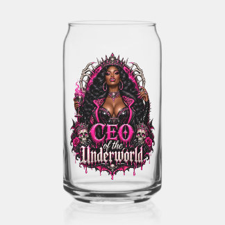 Verre Canette PDG de Underworld Dark Fantasy Witchcore