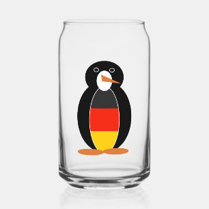 Verre Canette Penguin allemand — Deutsch Pinguin