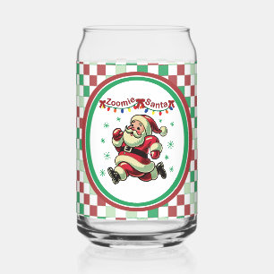 Verre Canette Père Noël Zoomie Noël