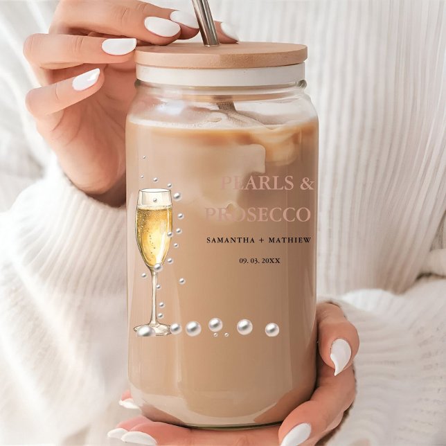 Verre Canette Perles Et Parquet La Douche Mariale (Créateur téléchargé)