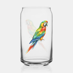 Verre Canette Perroquet