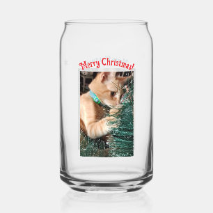 Verre Canette Personnalisation du texte de la photo de Noël pour