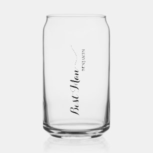 Verre Canette Personnalisé nommé meilleur homme