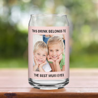 Personnalisée Meilleure maman Jamais Photo Rose