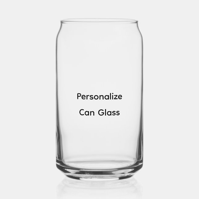 Verre Canette Personnaliser  (Recto)