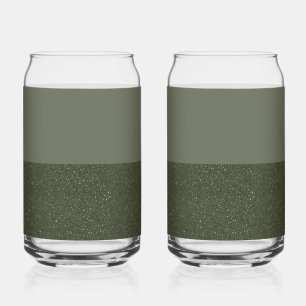 Verre Canette Personnaliser Ensemble deux tonalités Moss Green D